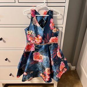 Floral Holiday Dress